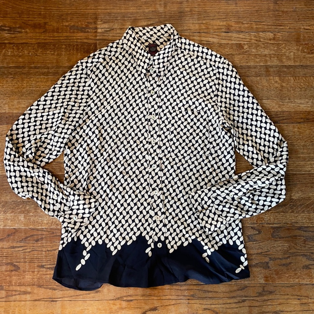 Rare Jean Paul Gaultier Classique 90s silk shirt